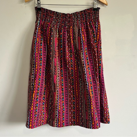 For the Republic Colorful Patterned Women's Skirt - Picture 2 of 6